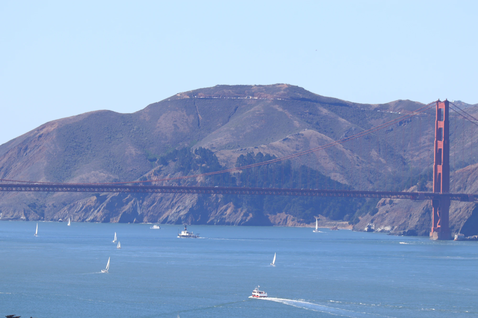 san francisco golden gate bridge panorama 005 — Скачать