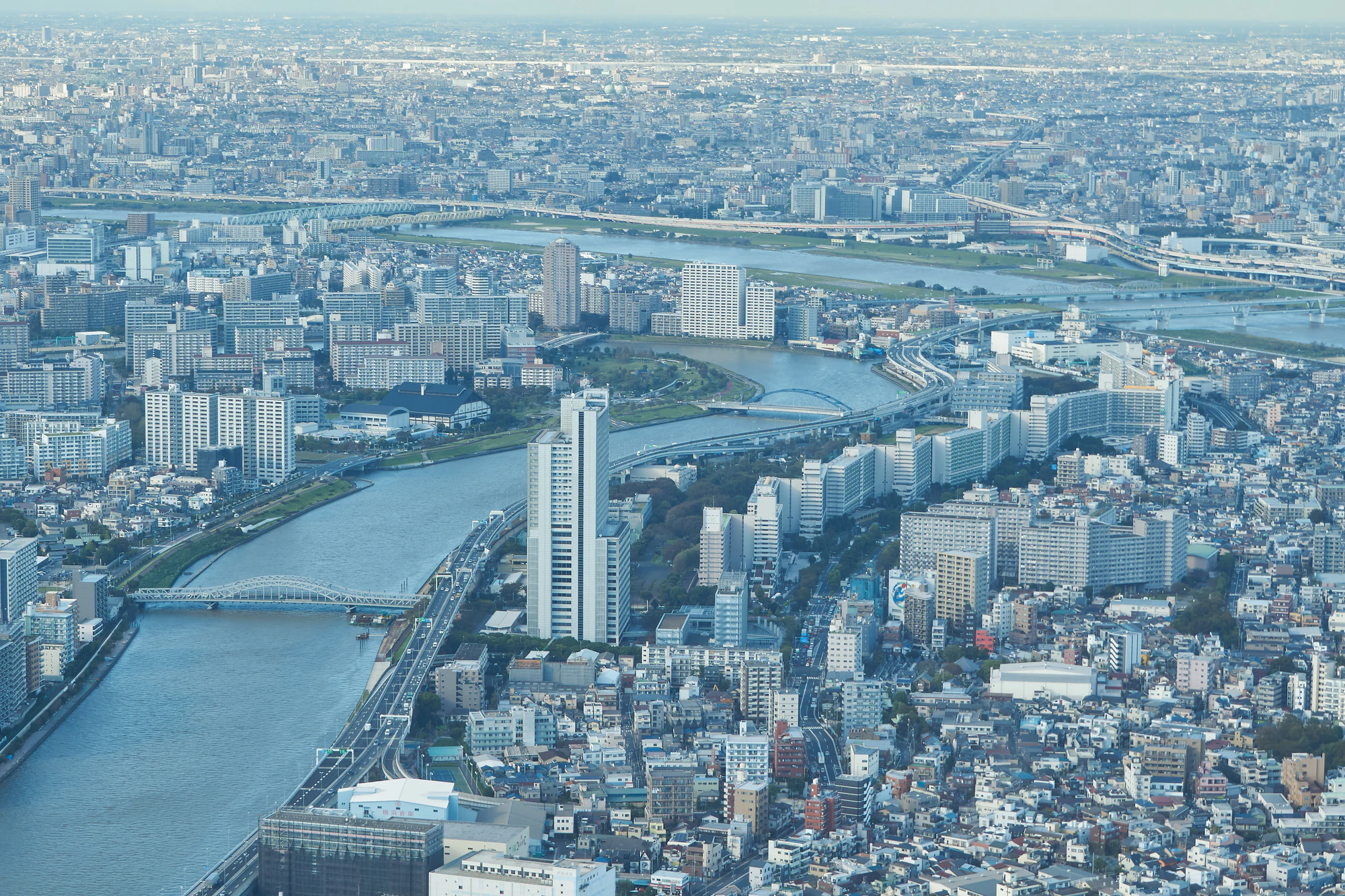tokyo aerial cityscape 011 — Скачать