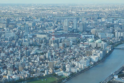tokyo aerial cityscape 023 — Скачать