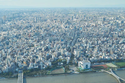 tokyo aerial cityscape 036 — Скачать