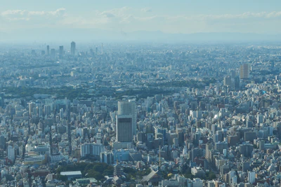 tokyo aerial cityscape 044 — Скачать