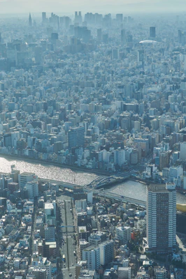 tokyo aerial cityscape 045 — Скачать