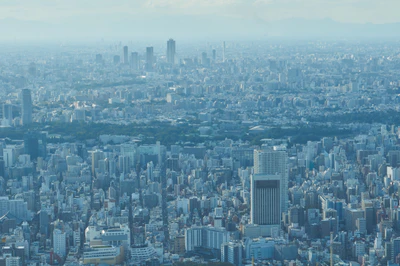 tokyo aerial cityscape 055 — Descargar