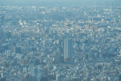 tokyo aerial cityscape 062 — Скачать