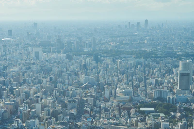 tokyo aerial cityscape 076 — Скачать