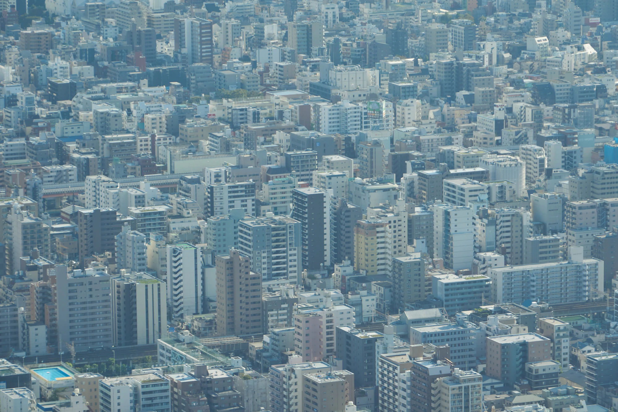 tokyo aerial cityscape 092 — Скачать