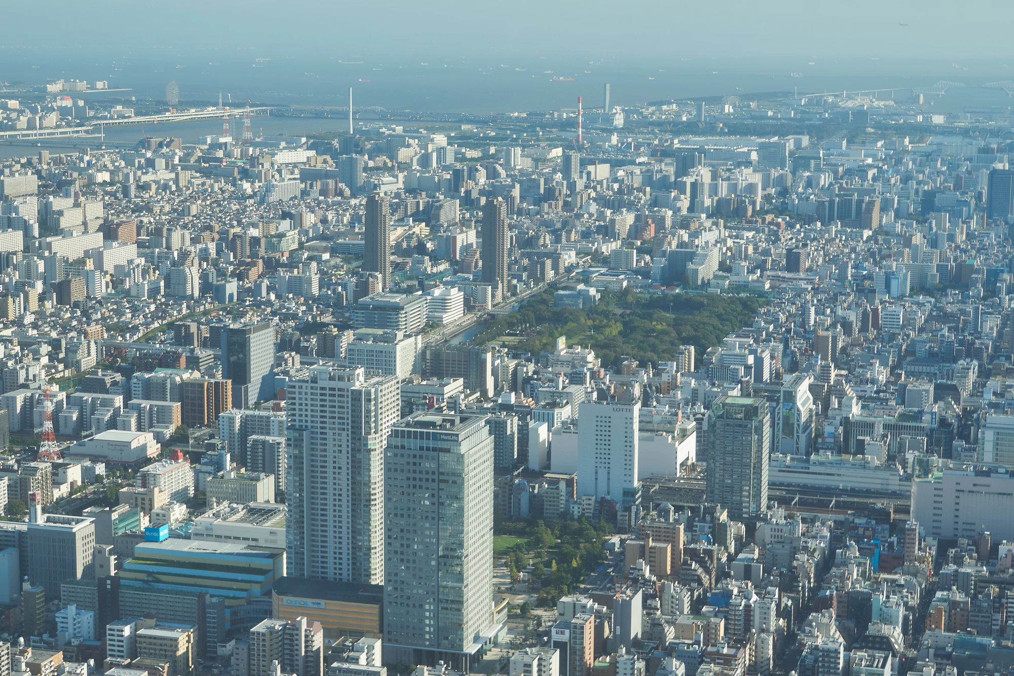 tokyo aerial cityscape 099 — Скачать
