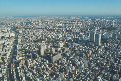 tokyo aerial cityscape 111 — Скачать