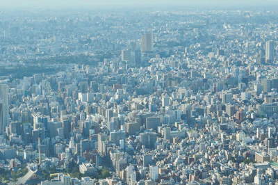 tokyo aerial cityscape 154 — Скачать
