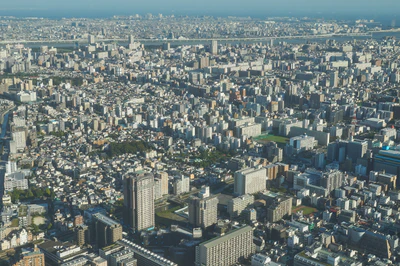tokyo aerial cityscape 177 — download