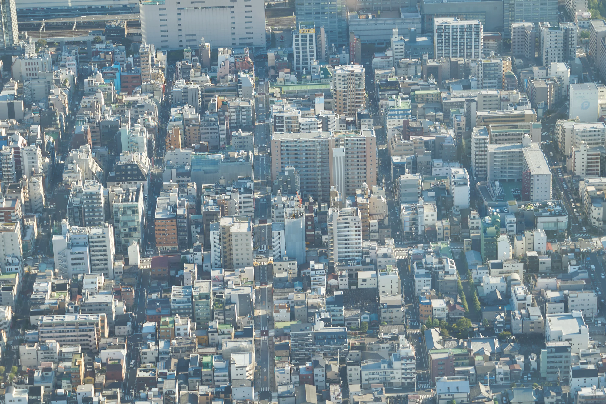 tokyo aerial cityscape 180 — Скачать