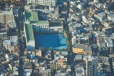 tokyo aerial cityscape 184 — download