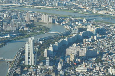 tokyo aerial cityscape 186 — download