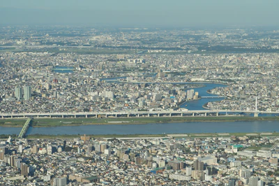 tokyo aerial cityscape 190 — download