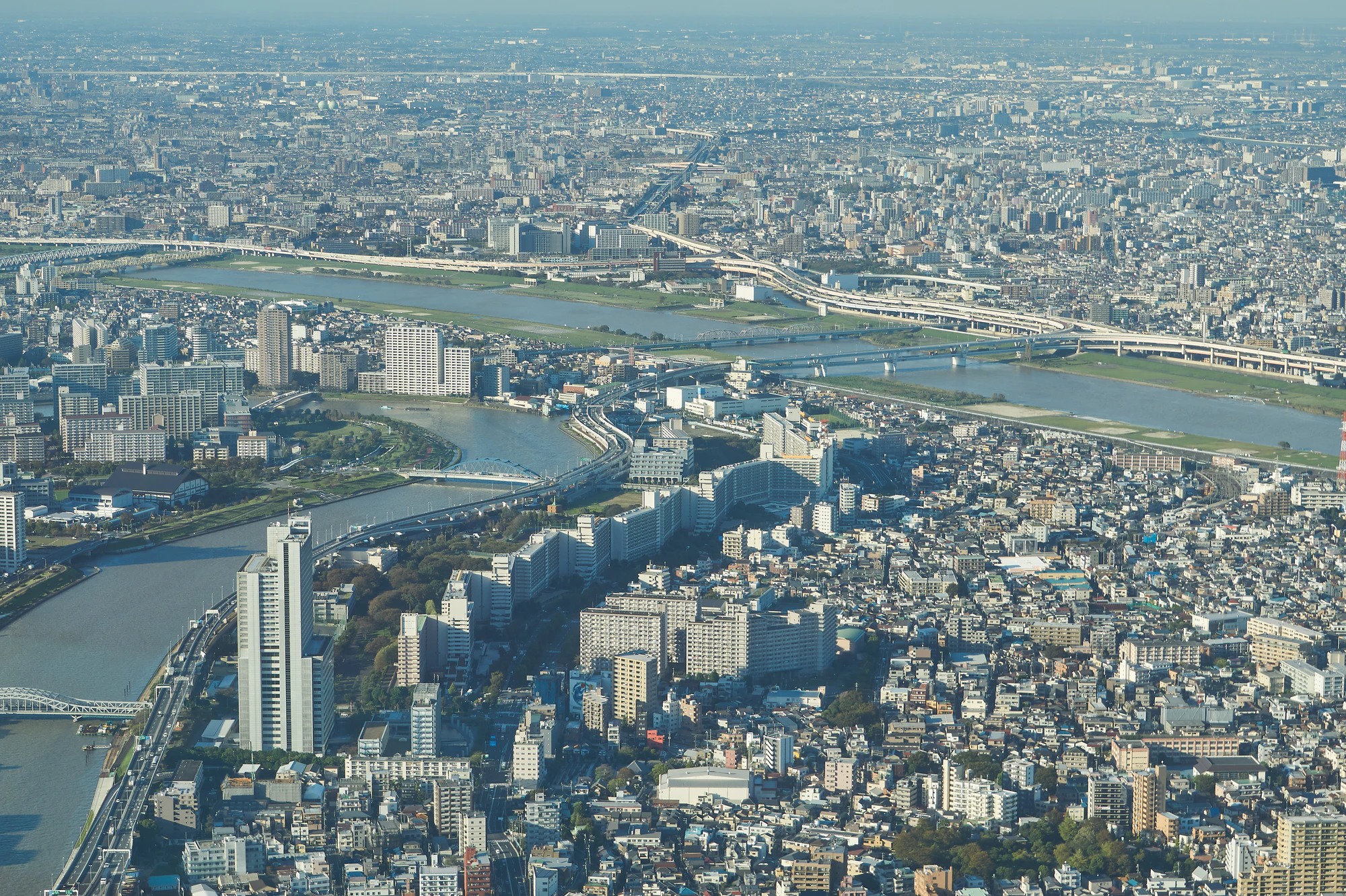 tokyo aerial cityscape 191 — Скачать