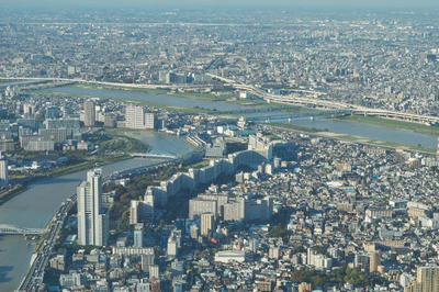 tokyo aerial cityscape 191 — download