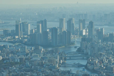 tokyo aerial cityscape 196 — download
